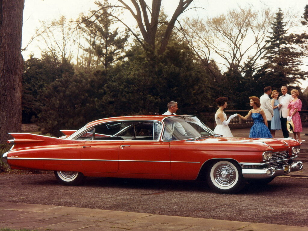 Cadillac DeVille (6329L) 3 поколение, седан (11.1958 - 10.1960)
